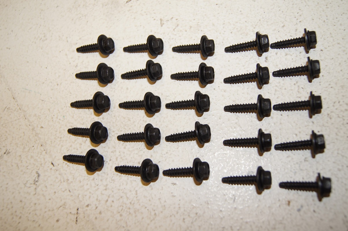 Black Screw/Washer; ITW Shakeproof; Elgin, IL Factory OEM Parts