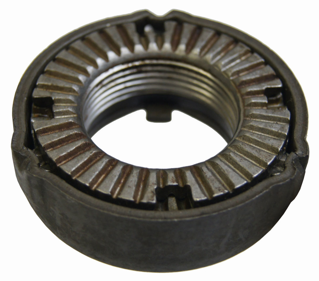 thumbnail image 2 of Genuine GM OEM Axle Spindle Nut 10257766 – Front Or Rear – Fits Chevy GMC Buick Cadillac Pontiac 2 of 6