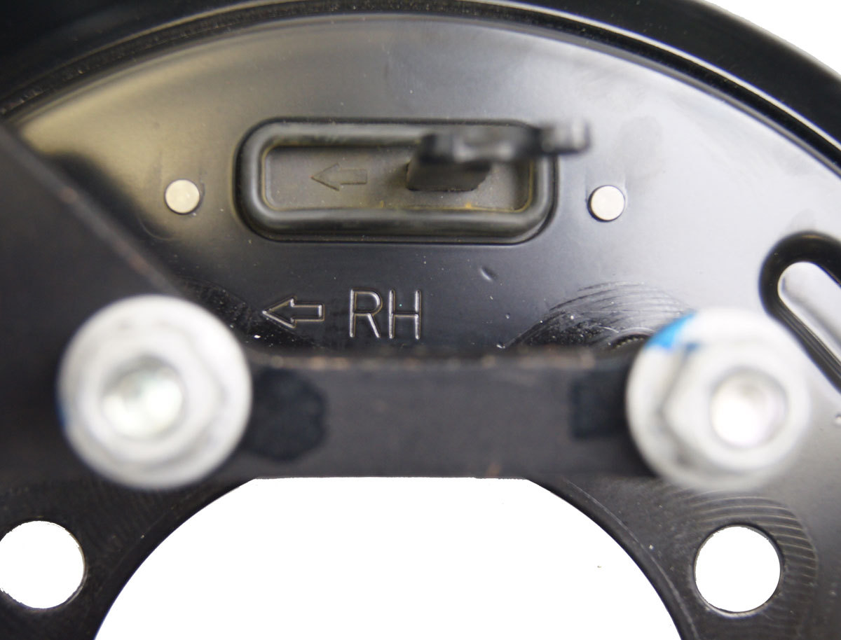 20082014 Cadillac CTS Emergency Brake Pads Dust Shield Right Rear New