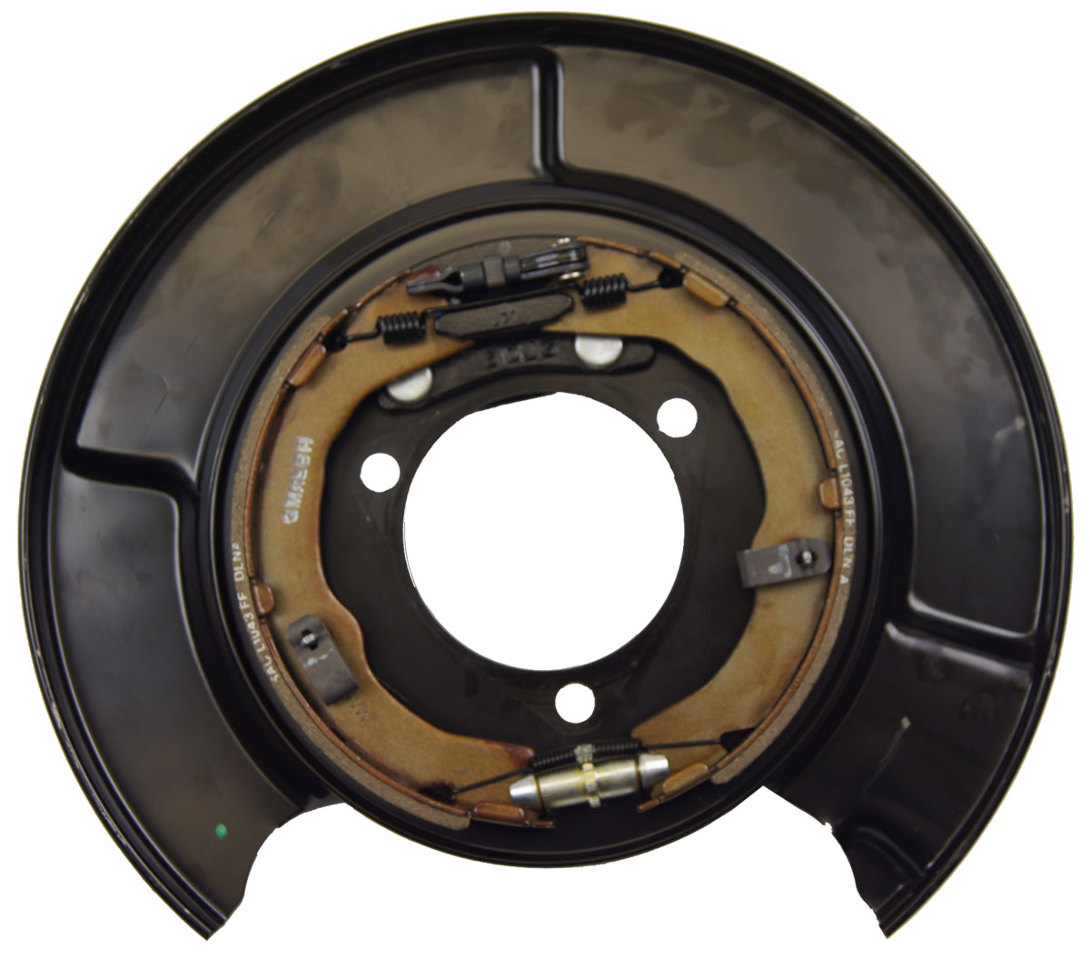 20082014 Cadillac CTS Emergency Brake Pads Dust Shield Right Rear New