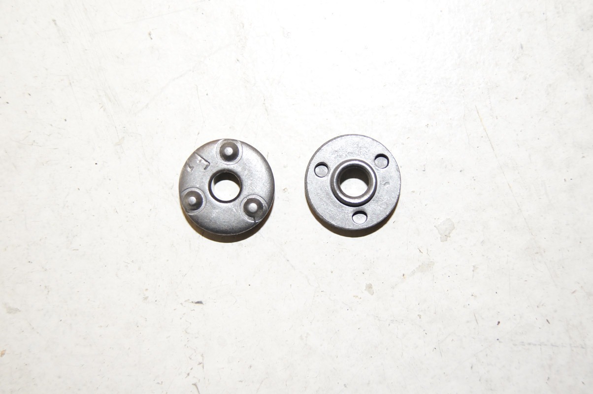 Round Weld Nut M6 Unthreaded, Copper Flash, E&E Manufacturing Company