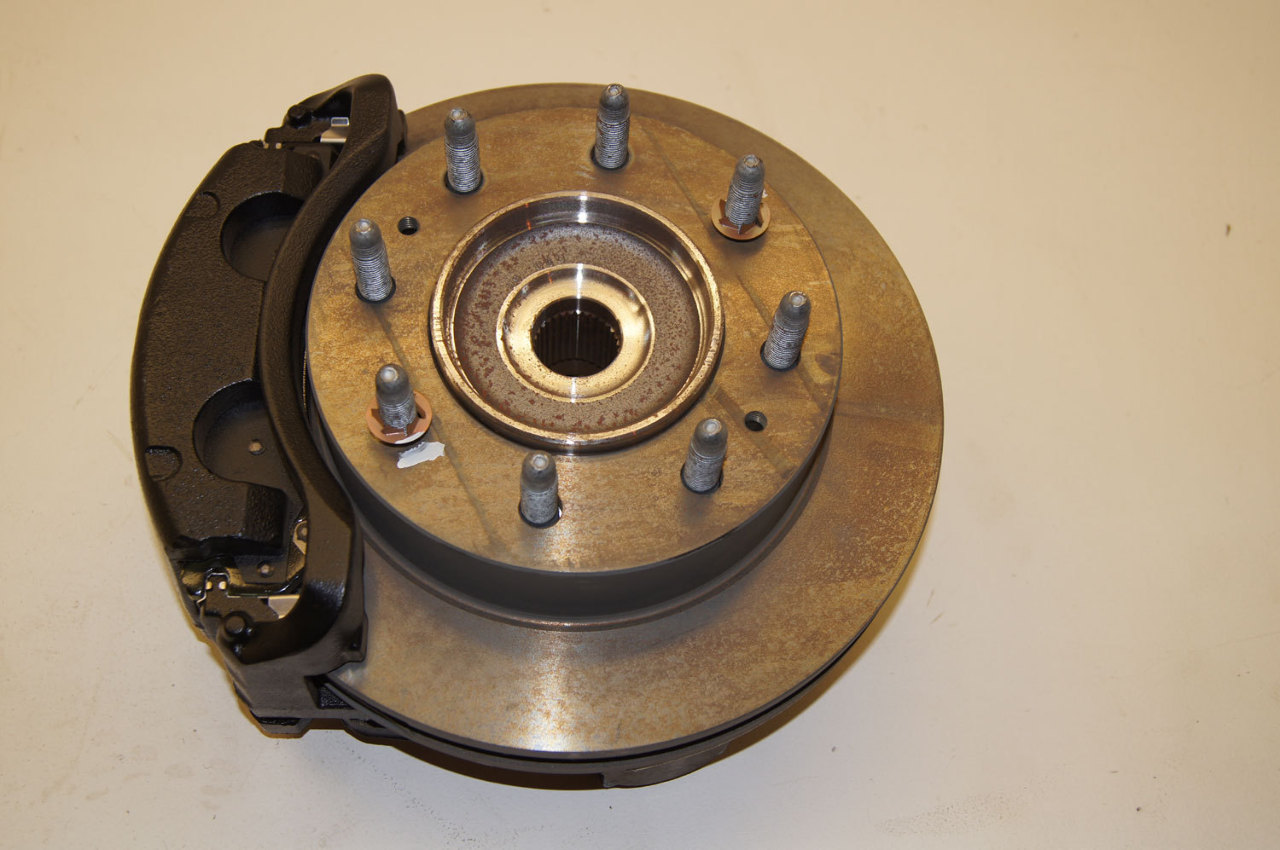 0809 Hummer H2 Front Suspension Lh Drivers Side Wheel Bearing Caliper