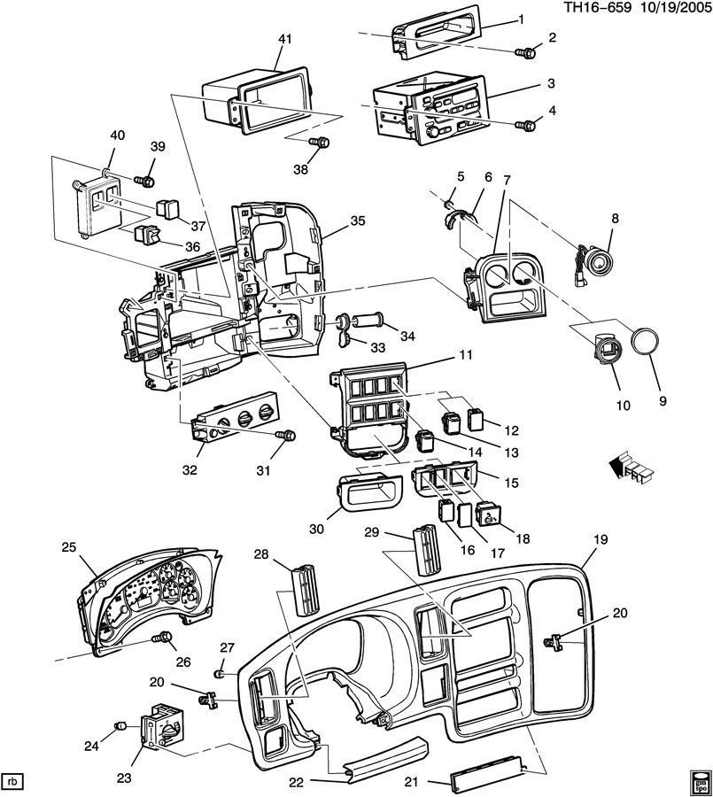 Genuine GM Upper Air Cleaner Housing – 2003-2009 Chevy Kodiak GMC Topkick – OEM 88983089
