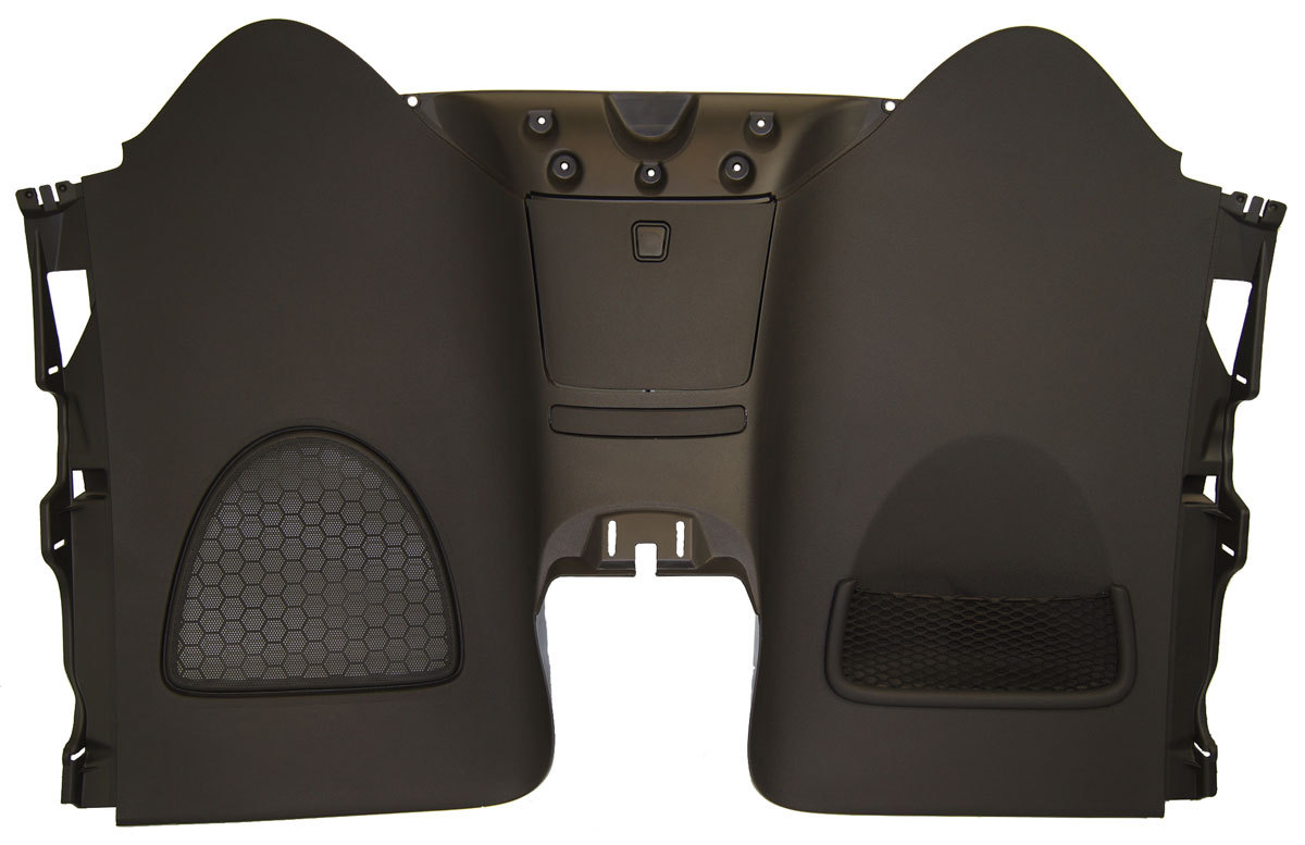 2010 Saturn SKY Convertible Seat To Back Window Panel Black New OEM 25993657 Factory OEM Parts