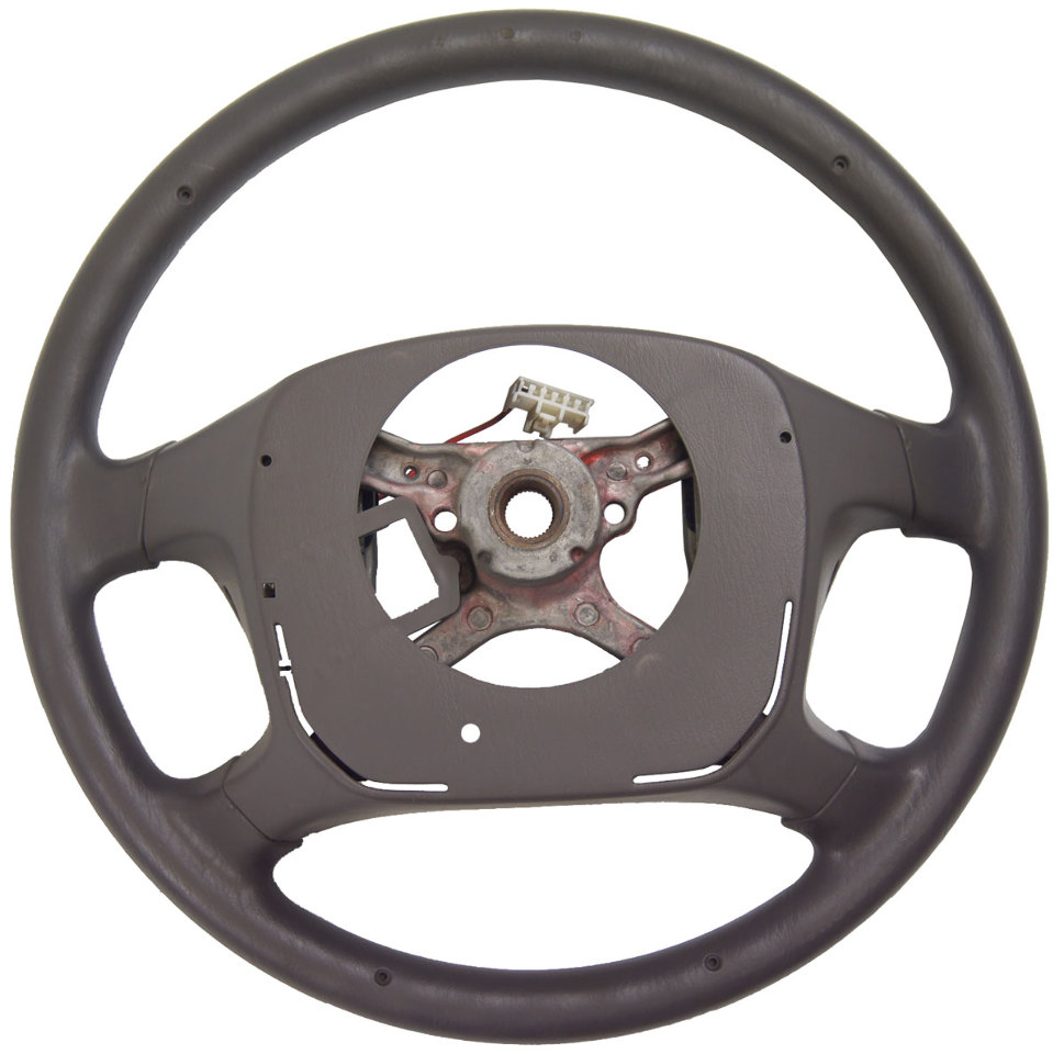 2000 Toyota Tundra Steering Wheel W/O Cruise Control Dark Charcoal Grey