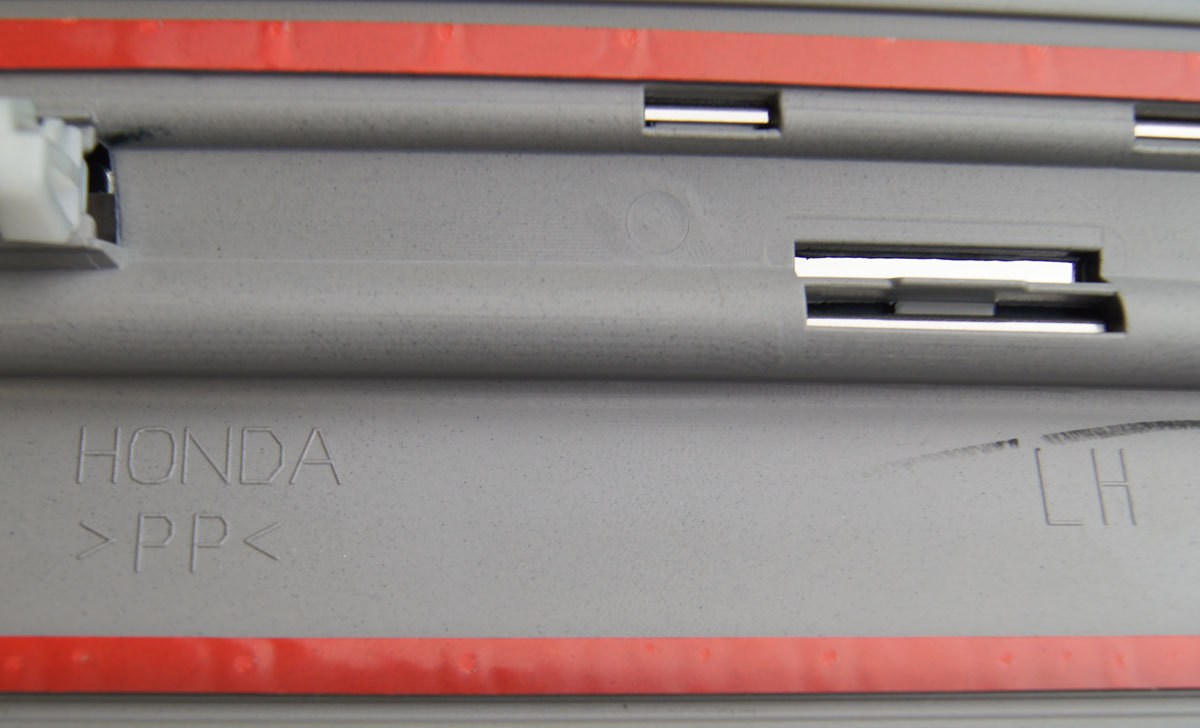 20092015 Honda Pilot Left Front Door Trim Side Molding Black