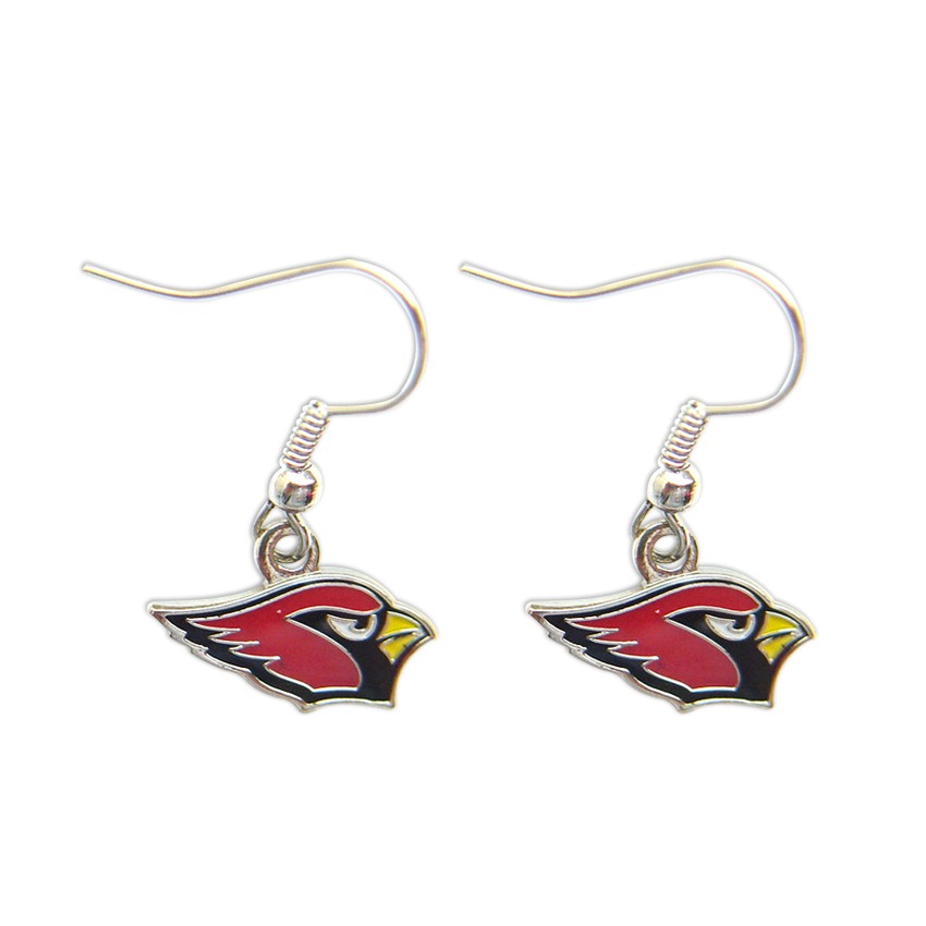 NFL Licensed Football Arizona Cardinals Team Dangle Earrings Factory OEM Parts