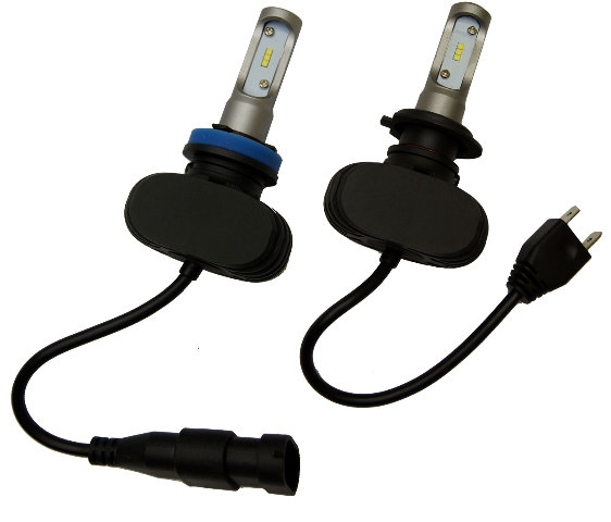 H7/H9 CSP 50W 8000 Lmn LED Headlight Bulb Kit- Suzuki GSXR 1000 750 600 Hayabusa