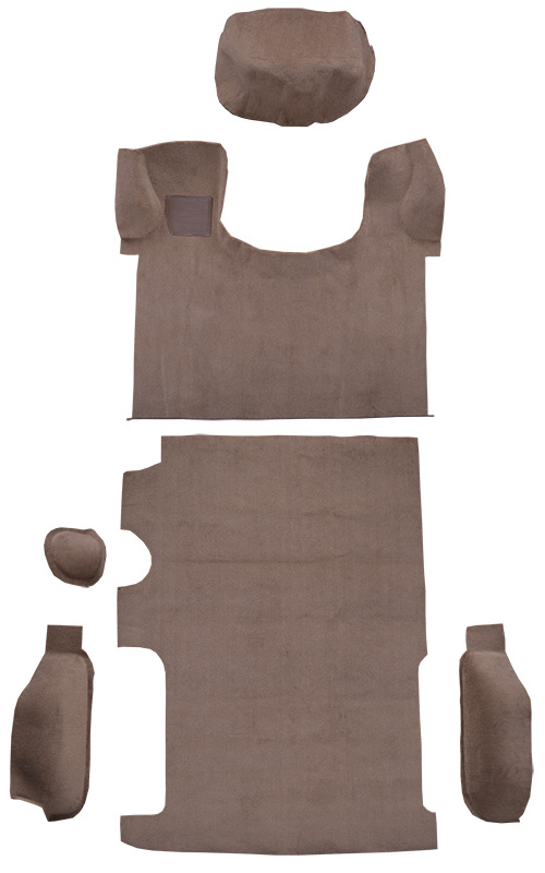 1985-1994 GMC Safari Carpet Replacement - Cutpile - Complete | Fits: Complete with Engine Cover