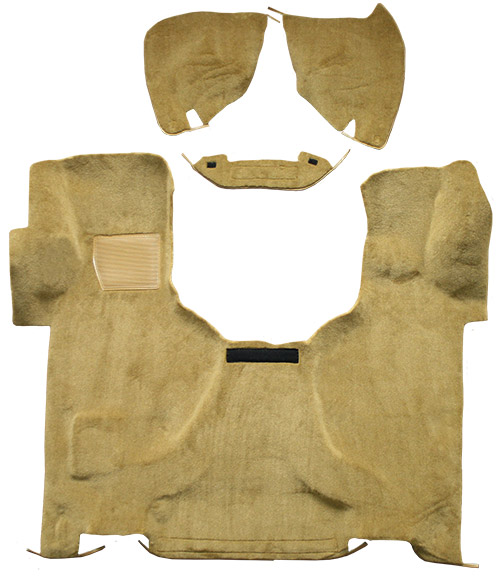 1996-2005 GMC Safari Carpet Replacement - Cutpile - Passenger Area | Fits: Ext, with Engine Cover