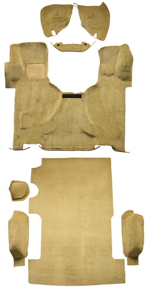 1996-2005 Chevy Astro Carpet Replacement - Cutpile - Complete | Fits: Ext, with Engine Cover Complete