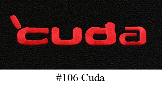 1964-1969 Plymouth Barracuda Floor Mats – 4pc Loop Set, Die Cut OEM Fitment, Auto Custom Carpets Inc.