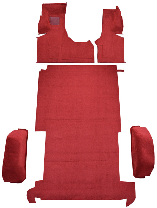 1983-1995 GMC G1500 Carpet Replacement - Cutpile - Complete | Fits: Short, Van Fits 110 Wheel Base Complete