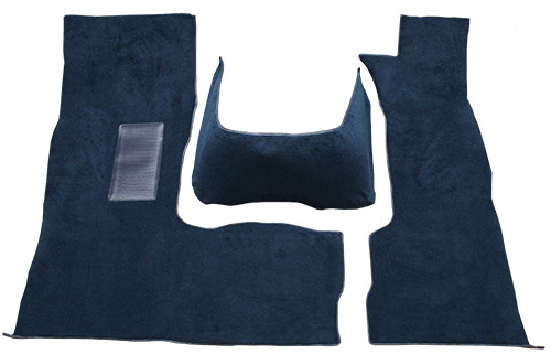 1981-1993 Dodge B350 Carpet Replacement - Cutpile - Passenger Area | Fits: Van with Engine Cover