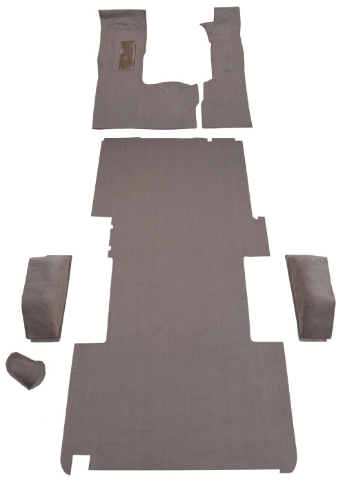 1995-1997 Dodge B2500 Carpet Replacement - Cutpile - Complete | Fits: Ext, Van Complete
