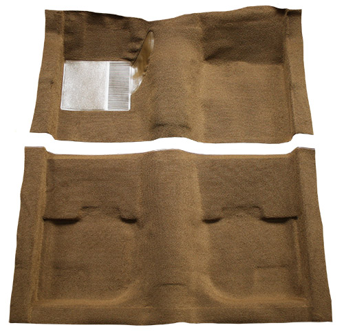 1969-1970 Ford Mustang Carpet Replacement - Nylon - Complete | Fits: Fastback, without Folddowns