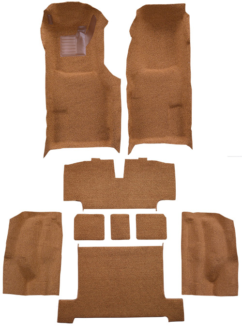 1970 Corvette C3 Carpet Replacement - Loop - Complete | Fits: Auto, Complete with Pad