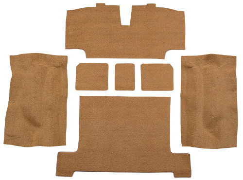 1968-1970 Corvette C3 Carpet Replacement - Loop - Rear Area | Fits: Rear with Pad