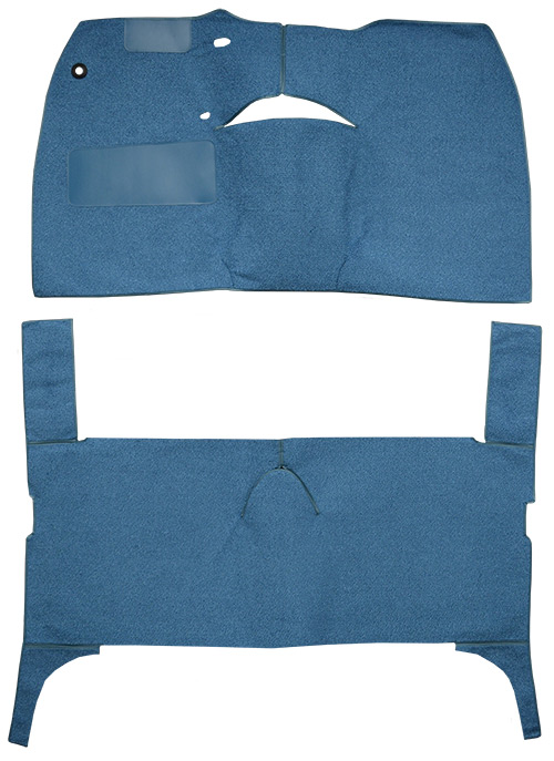 1953-1954 Pontiac Chieftain Carpet Replacement - Loop - Complete | Fits: 4DR, Sedan