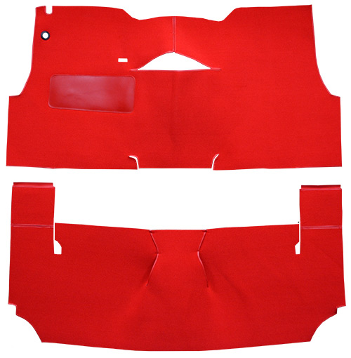 1955 Chevy Bel Air Carpet Replacement - Loop - Complete | Fits: 2DR, Convertible, Bench Seat