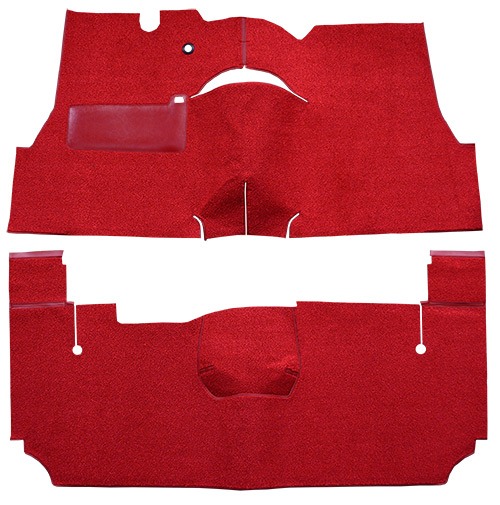 1955-1956 Pontiac Chieftain Carpet Replacement - Daytona - Complete | Fits: 2DR, Hardtop
