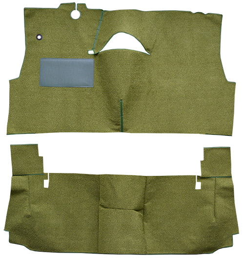 1958 Pontiac Chieftain Carpet Replacement - Loop - Complete | Fits: 2DR, Hardtop, Bench Seat