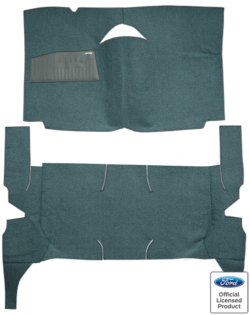 1959 Edsel Ranger Carpet Replacement - Loop - Complete | Fits: 4DR, Hardtop, Standard Seats