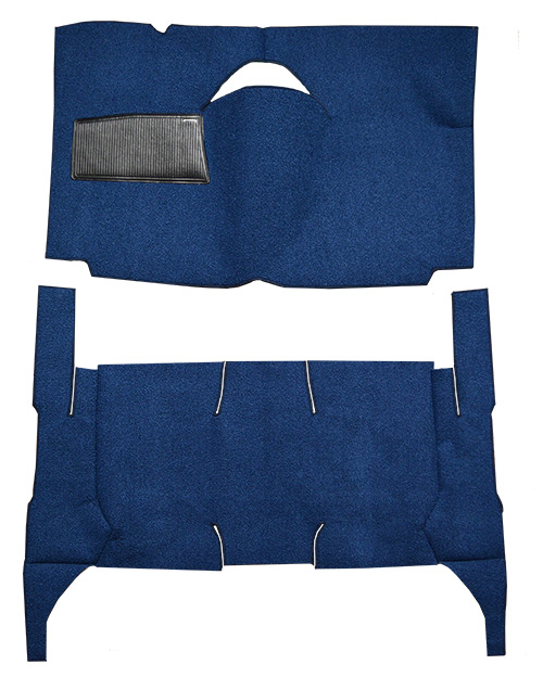 1959 Ford Galaxie Carpet Replacement - Loop - Complete | Fits: 4DR, Sedan, Standard Seats, Cut & Sewn