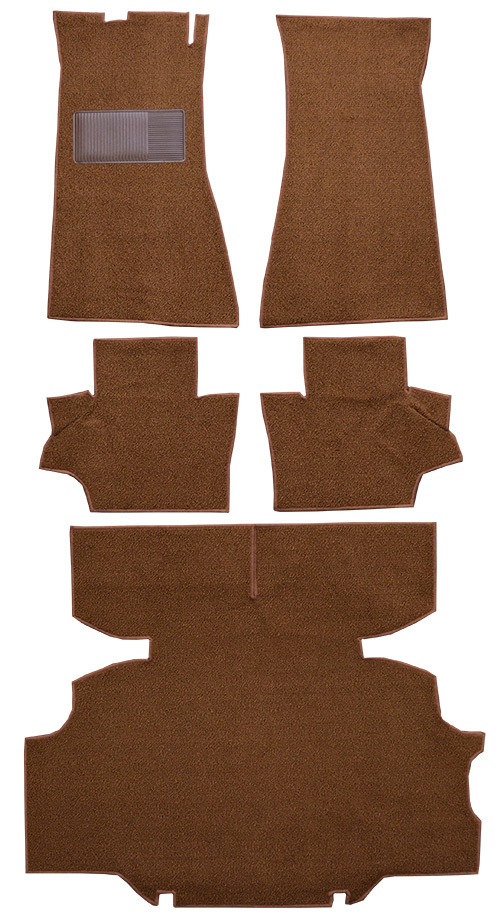 1970-1973 Fits Nissan/Datsun 240Z Carpet Replacement - Loop - Complete | Fits: 5 piece set