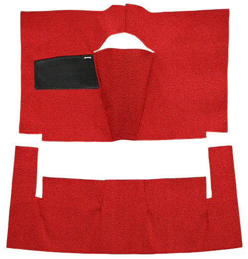 1961 Mercury Meteor Carpet Replacement - Loop - Complete | Fits: 2DR, Hardtop, Auto, Flat Front