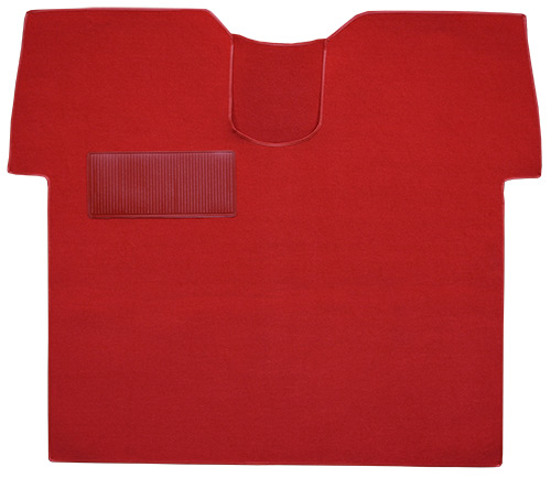 1955-1958 Chevy Truck Carpet Replacement - Loop - Complete | Fits: Regular Cab, No Tunnel, w/Gas Tank in Cab, without Holes Cut & Sewn