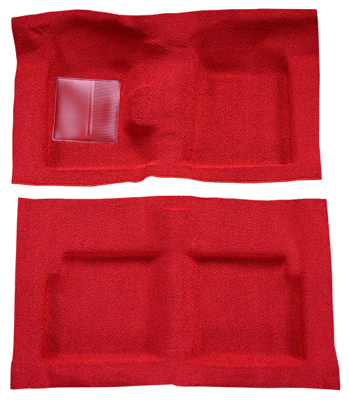 1963-1965 Mercury Comet Carpet Replacement - Loop - Complete | Fits: 2DR, Convertible, 4spd, 8 Cylinder Molded