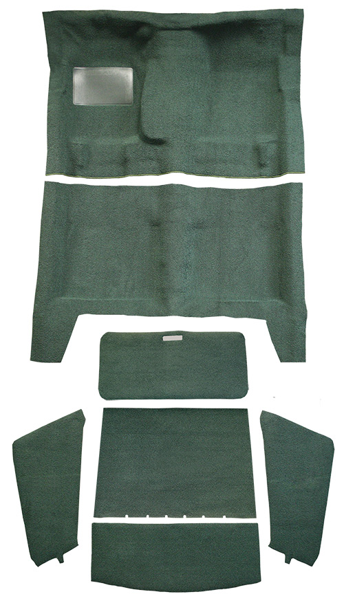 1967-1969 Plymouth Barracuda Carpet Replacement - Loop - Complete | Fits: 4spd, without Console, Complete