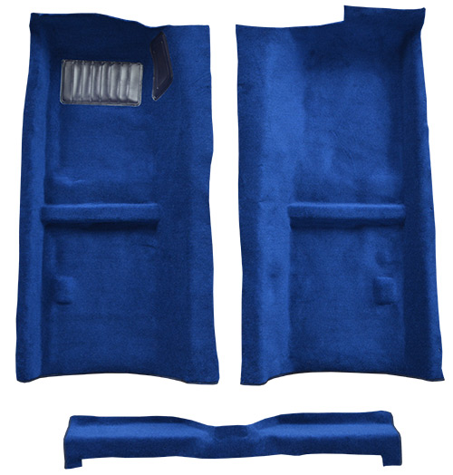 1979-1983 Fits Nissan 280ZX Carpet Replacement - Cutpile - Passenger Area | Fits: 4 Seater, 2+2