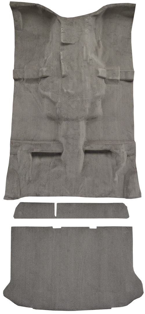 2002-2007 Jeep Liberty Carpet Replacement - KJ - Cutpile - Complete | Fits: w/o Heel Pad, Complete