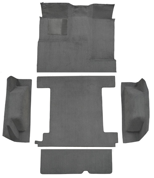 1966-1973 Ford Bronco Carpet Replacement - Loop - Complete | Fits: 1 Gas Tank, Complete