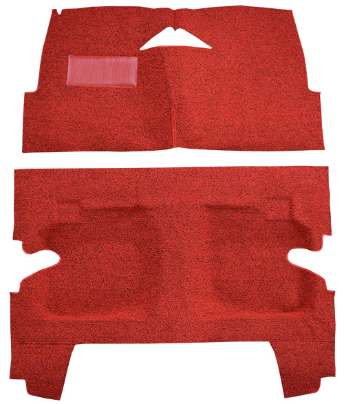 1959 Chevy Bel Air Carpet Replacement - Tuxedo - Complete | Fits: 4DR, Hardtop