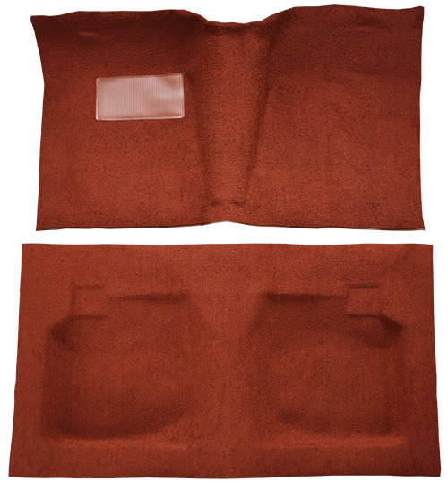 1960 Pontiac Catalina Carpet Replacement - Tuxedo - Complete | Fits: 2DR, Hardtop, Full Molded