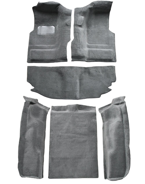 2004-2006 Jeep Wrangler Unlimited Carpet Replacement - TJ - Cutpile - Complete | Fits: 2DR, Complete
