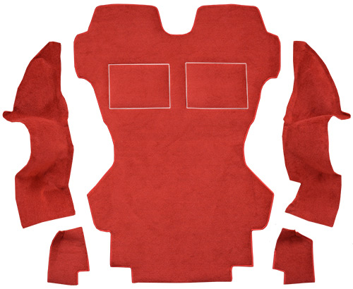 1986-1991 Mazda RX-7 Carpet Replacement - Cargo Area - Cutpile | Fits: Coupe, 2 Seater