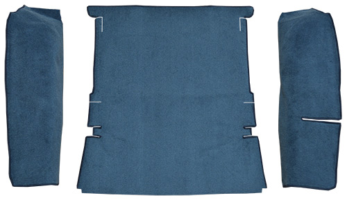 1983-1991 Mitsubishi Montero Carpet Replacement - Cargo Area - Cutpile | Fits: 2DR