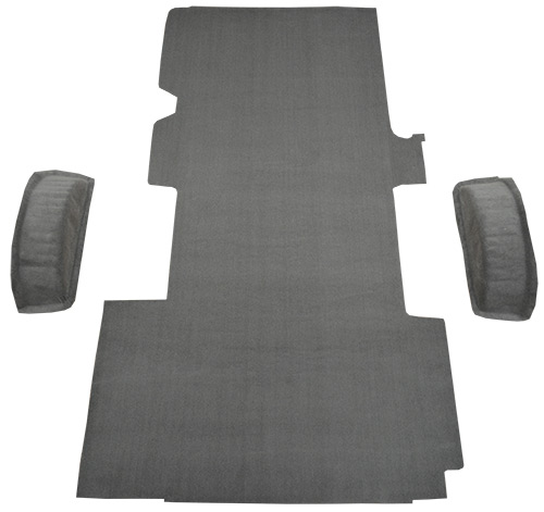 1992-1998 Ford E-350 Econoline Carpet Replacement - Cargo Area - Cutpile | Fits: Ext, Fits Gas or Diesel