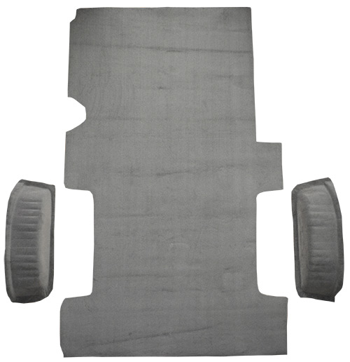 2003-2005 Ford E-350 Club Wagon Carpet Replacement - Cargo Area - Cutpile | Fits: Reg, Fits Gas or Diesel