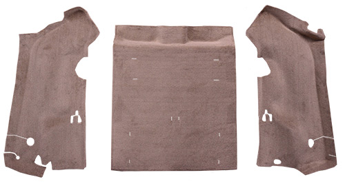 1997-2002 Jeep Wrangler Carpet Replacement - TJ - Cargo Area - Cutpile