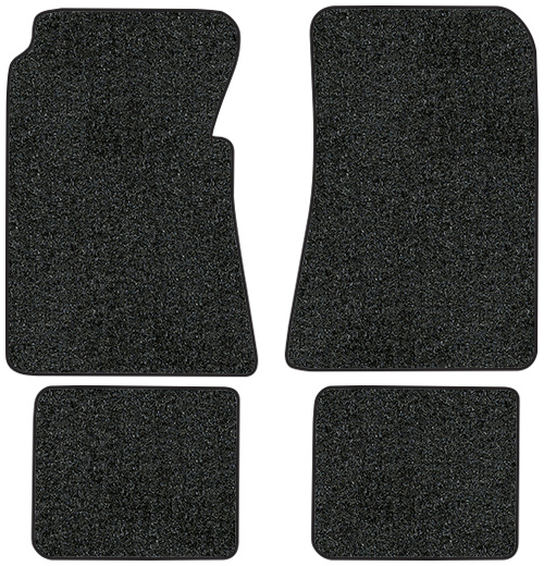 1955-1956 Mercury Monterey Floor Mats - 4pc - Loop