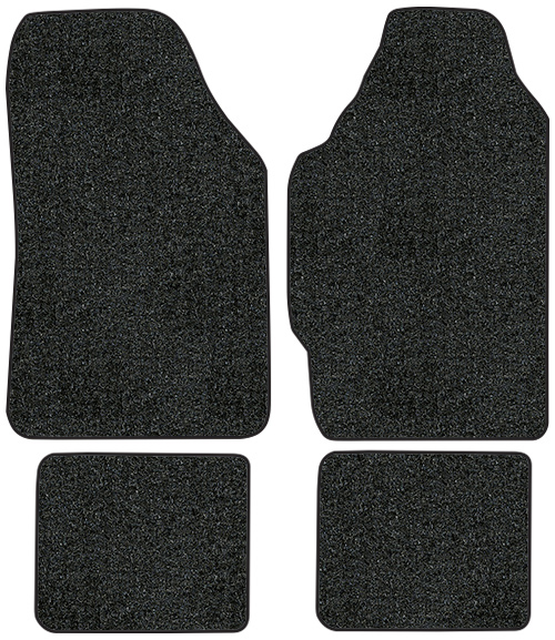 1986-1989 Acura Integra Floor Mats - 4pc - Cutpile | Fits: 2DR