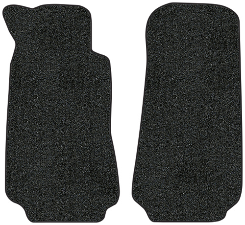 1978 Fiat 124 Spider Floor Mats - 2pc Front - Cutpile