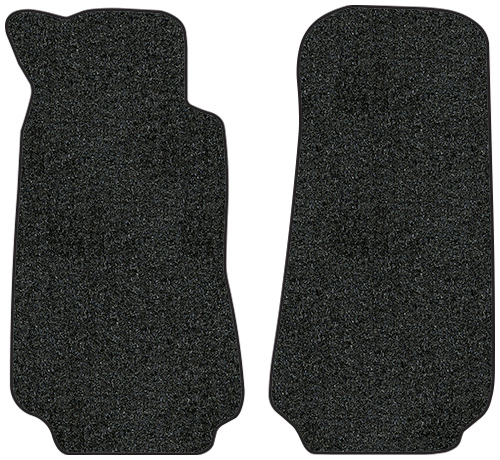 1979-1982 Fiat 124 Spider Floor Mats - 2pc Front - Cutpile