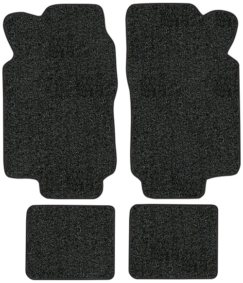 1979-1982 Honda Prelude Floor Mats - 4pc - Cutpile