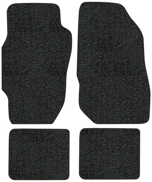 1986-1989 Honda Accord Floor Mats - 4pc - Cutpile | Fits: 5spd